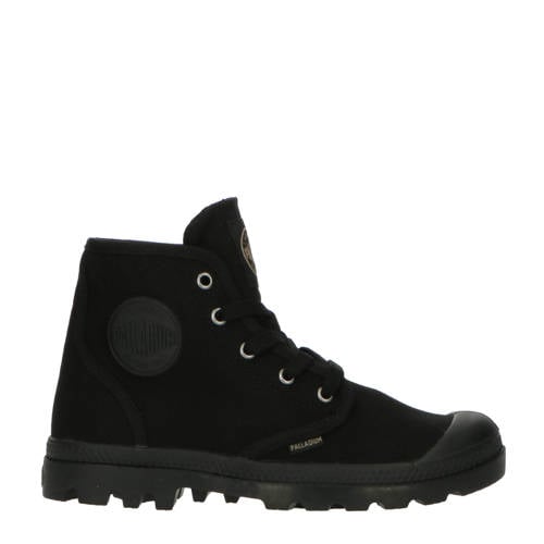 Palladium Pampa Hi veterschoenen zwart afbeelding