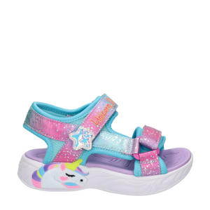 Unicorn Dreams  sandalen blauw/roze