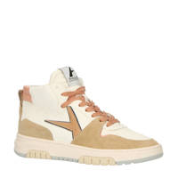 Archivio Stepone Middle 591  leren sneakers off white/beige/oudroze