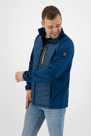 outdoor vest Jack blauw