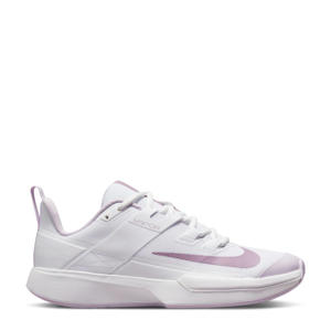 NikeCourt Vapor Lite HC tennisschoenen wit/lila