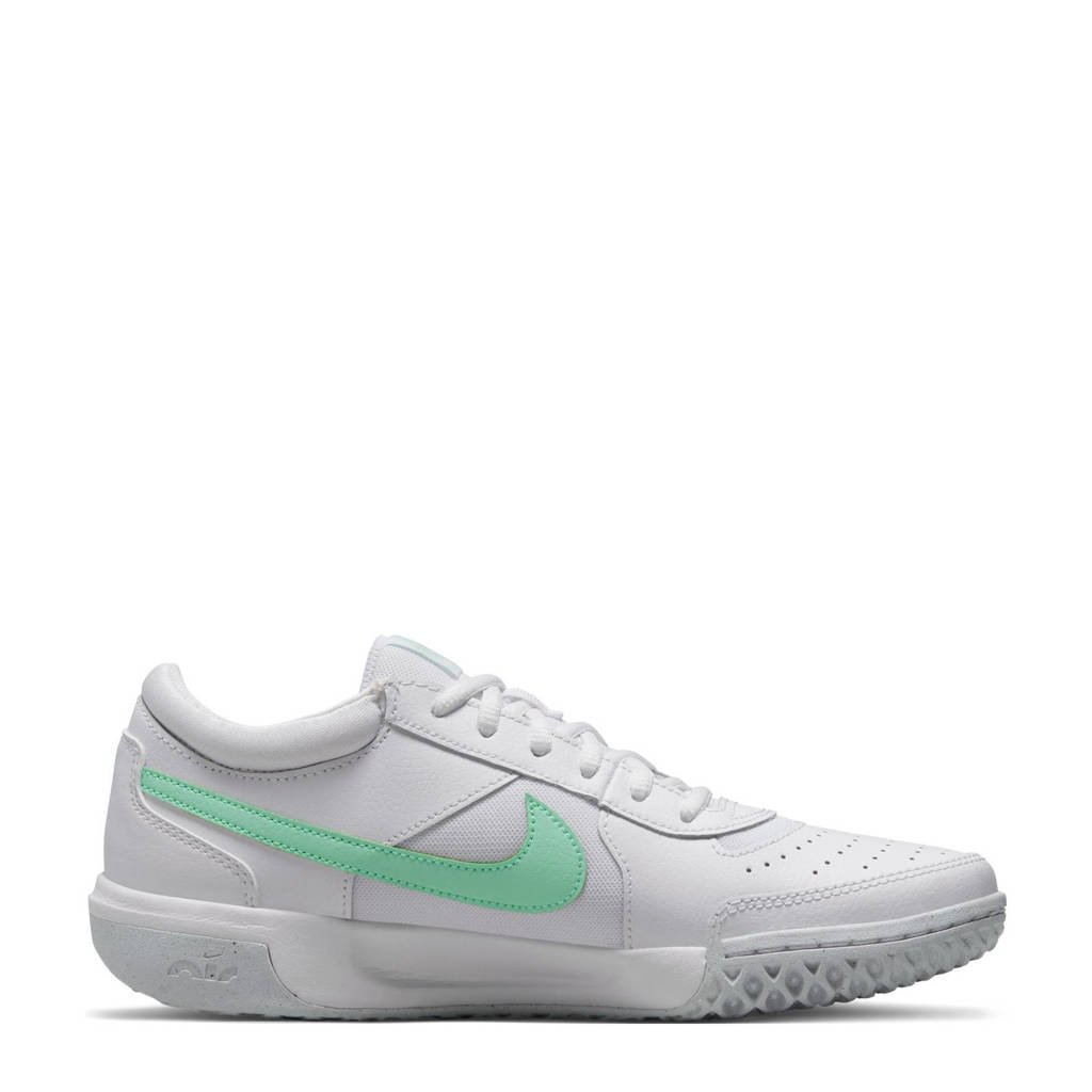 Nike NikeCourt Zoom Lite 3 tennisschoenen wit/mintgroen