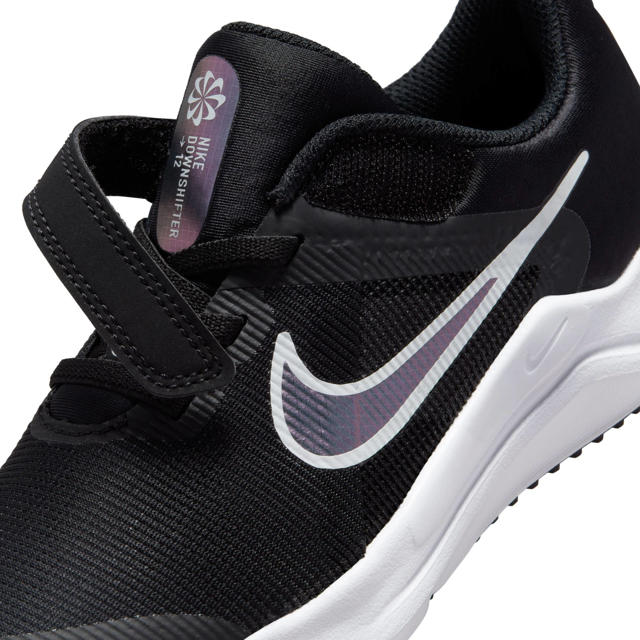 Maak los Diversen Nutteloos Nike Downshifter 12 Next Nature hardloopschoenen zwart/wit/grijs kids |  wehkamp