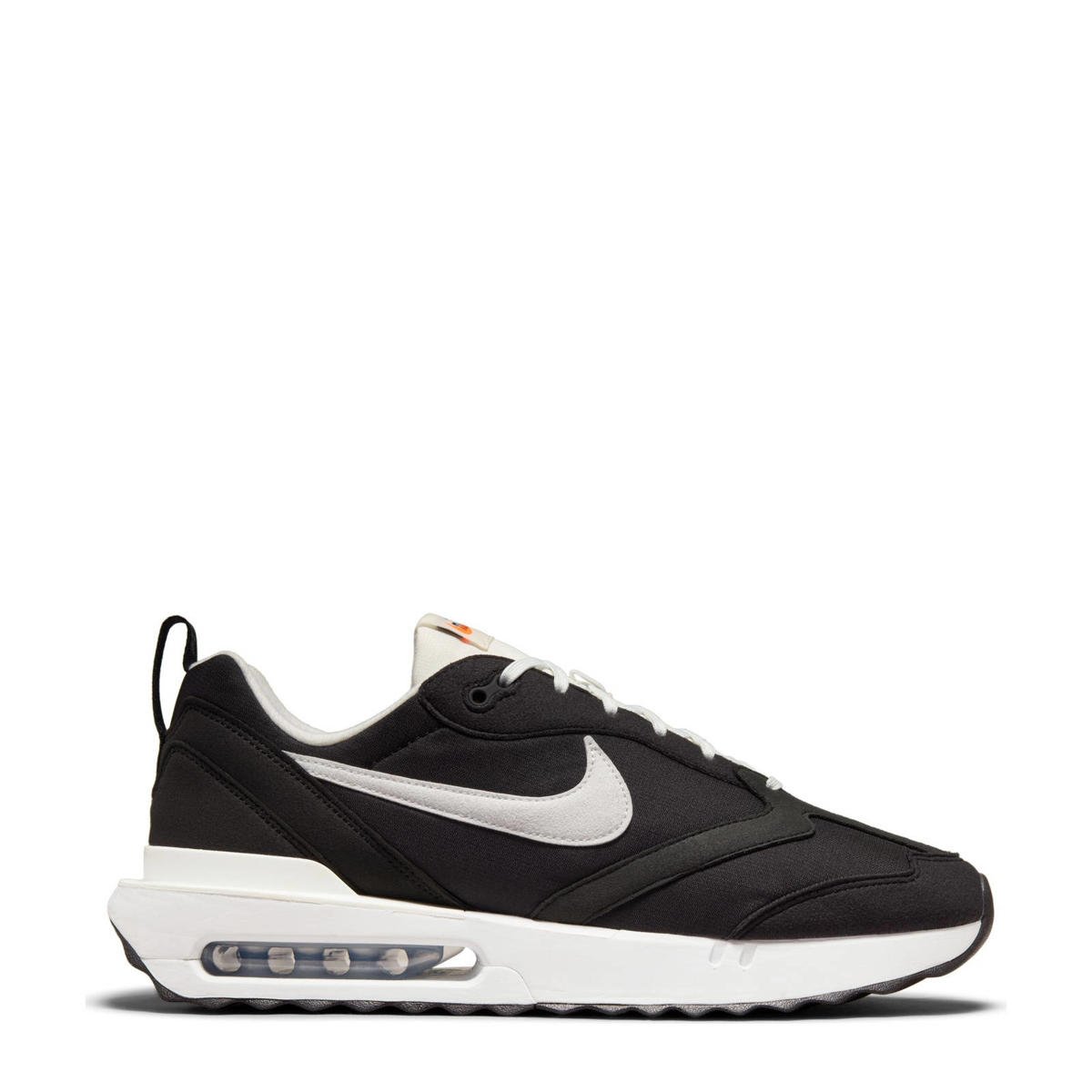 hoek Gemaakt van een vergoeding Nike Air Max Dawn sneakers zwart/wit/zilver | wehkamp