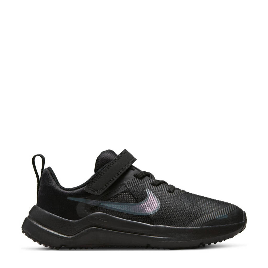Nike Downshifter 12 Next Nature hardloopschoenen zwart/grijs kids