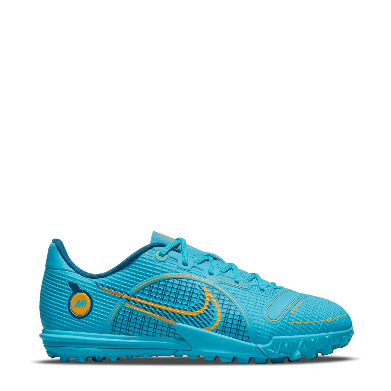 nike mercurial blauw wit