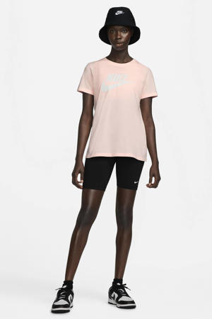T-shirt roze/wit