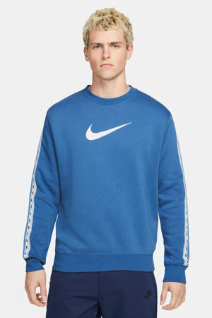   sweater blauw/wit