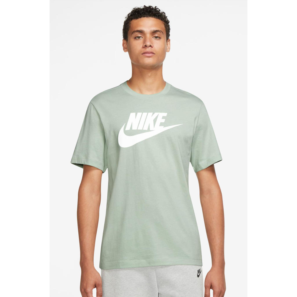 Nike sport T-shirt neon lichtgroen