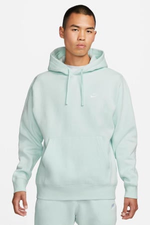 hoodie met logo mintgroen