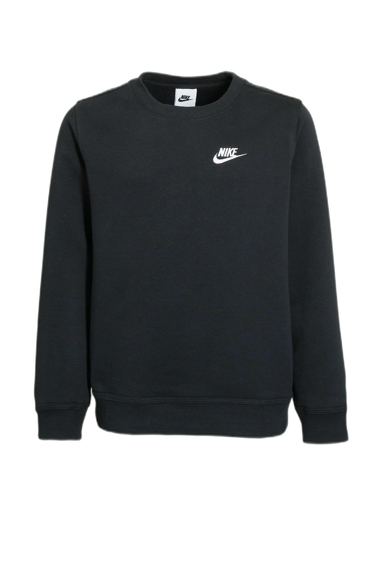 En Meetbaar zaterdag Nike trui met logo zwart | wehkamp