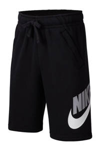 Nike sweatshort zwart/wit