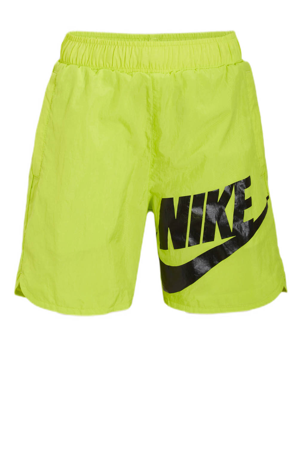 Nike short limegroen/zwart