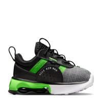 Zwart, groen en grijze jongens Nike Air Max 2021 sneakers van mesh met elastische veters