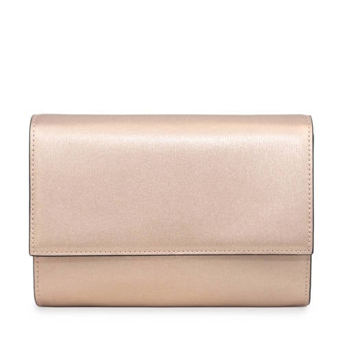 Abrazi leren clutch Jackie rosé afbeelding