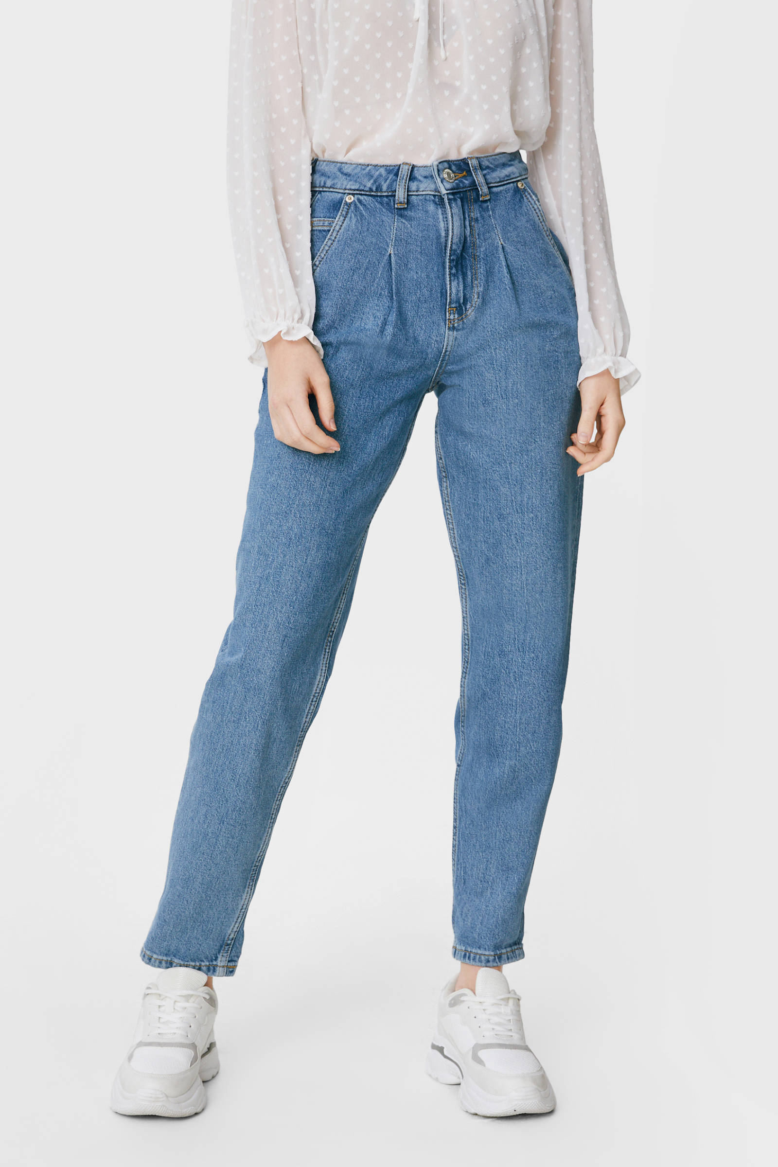 C\u0026A mom jeans voor dames online kopen? | Morgen in huis | Wehkamp