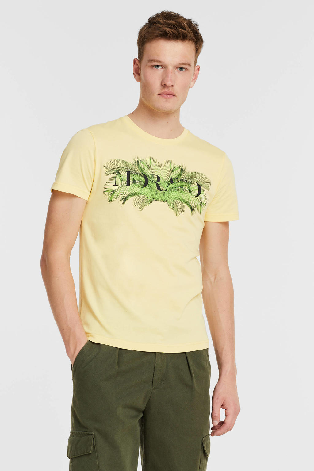 Antony Morato T-shirt met logo pineapple