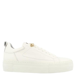 leren sneakers wit