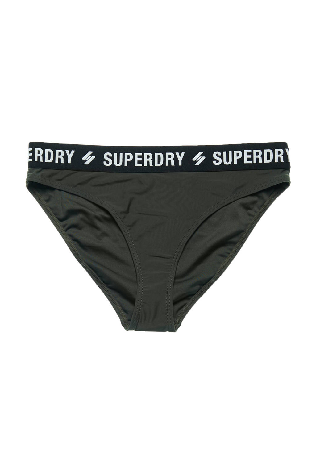 Superdry bikinibroekje donkergroen