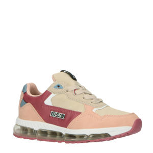 X500 MIX K  suède sneakers roze/beige