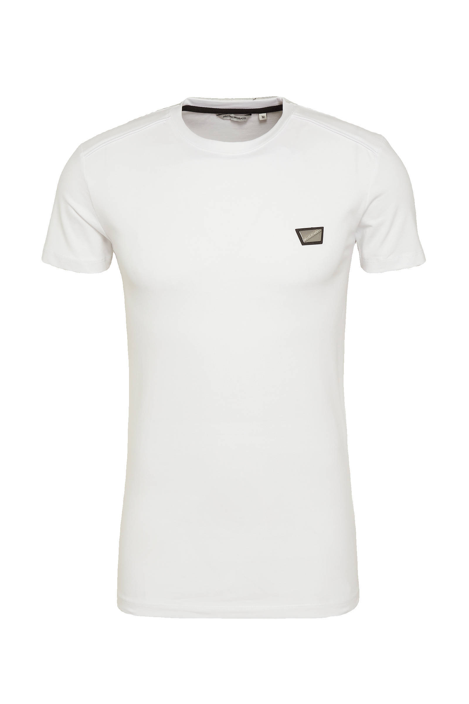 Antony Morato basic T-shirt white | wehkamp