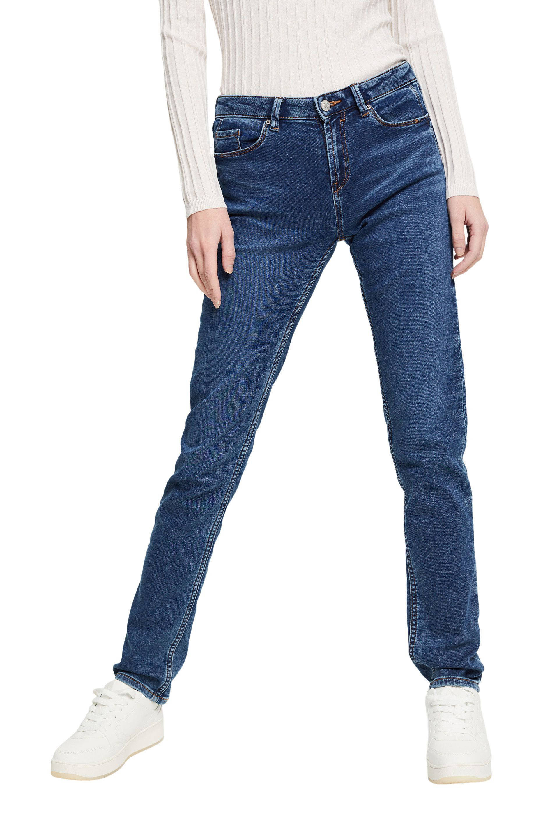 Dames Kleding voor voor Jeans voor Skinny jeans Esprit Denim 022ee1b321 Jeans in het Blauw 