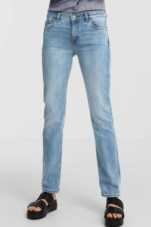 straight fit jeans blue light wash