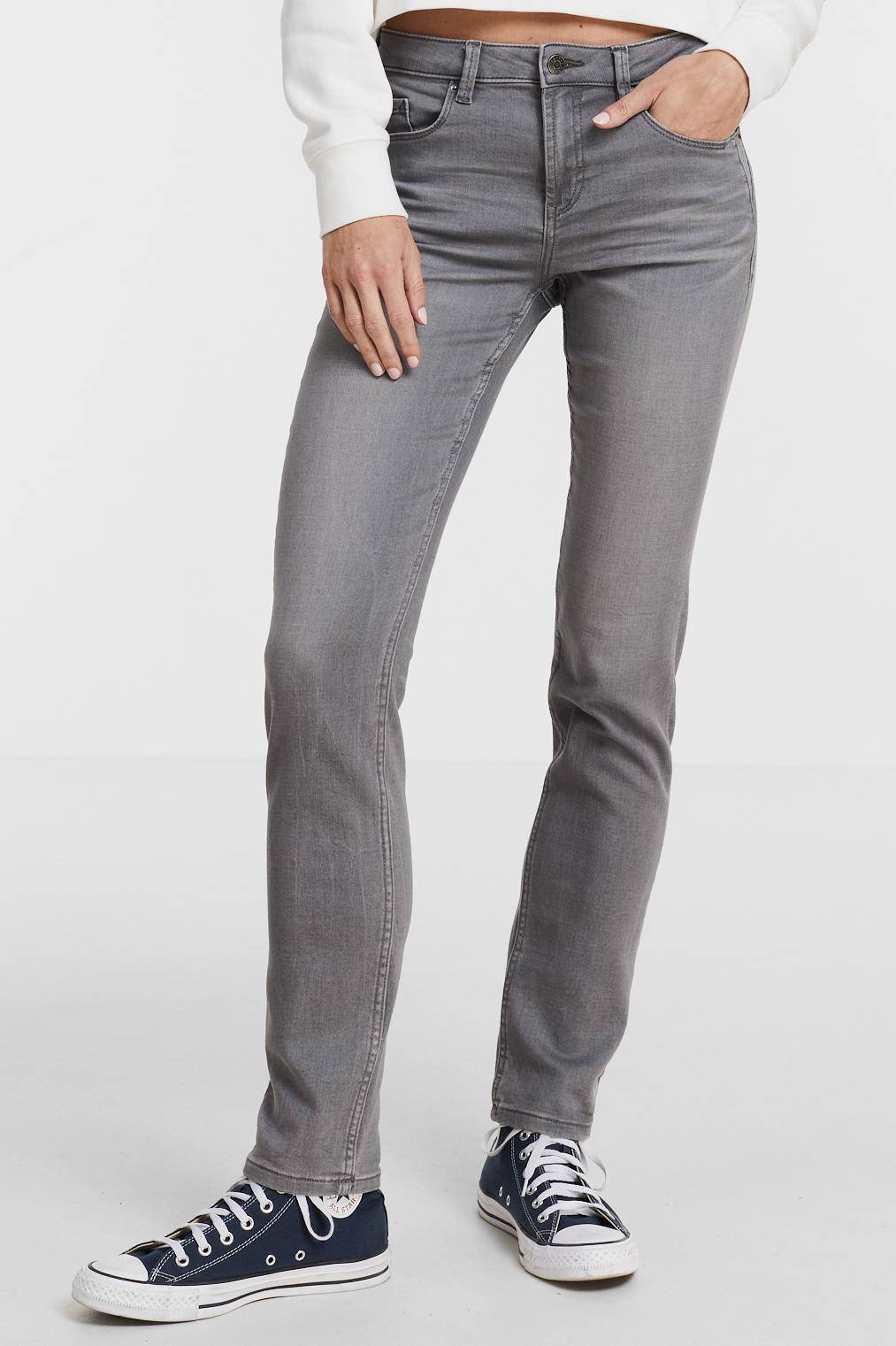 Esprit Denim Jeans Met Stretchcomfort in het Grijs Dames Kleding voor voor Jeans voor Skinny jeans Bespaar 20% 