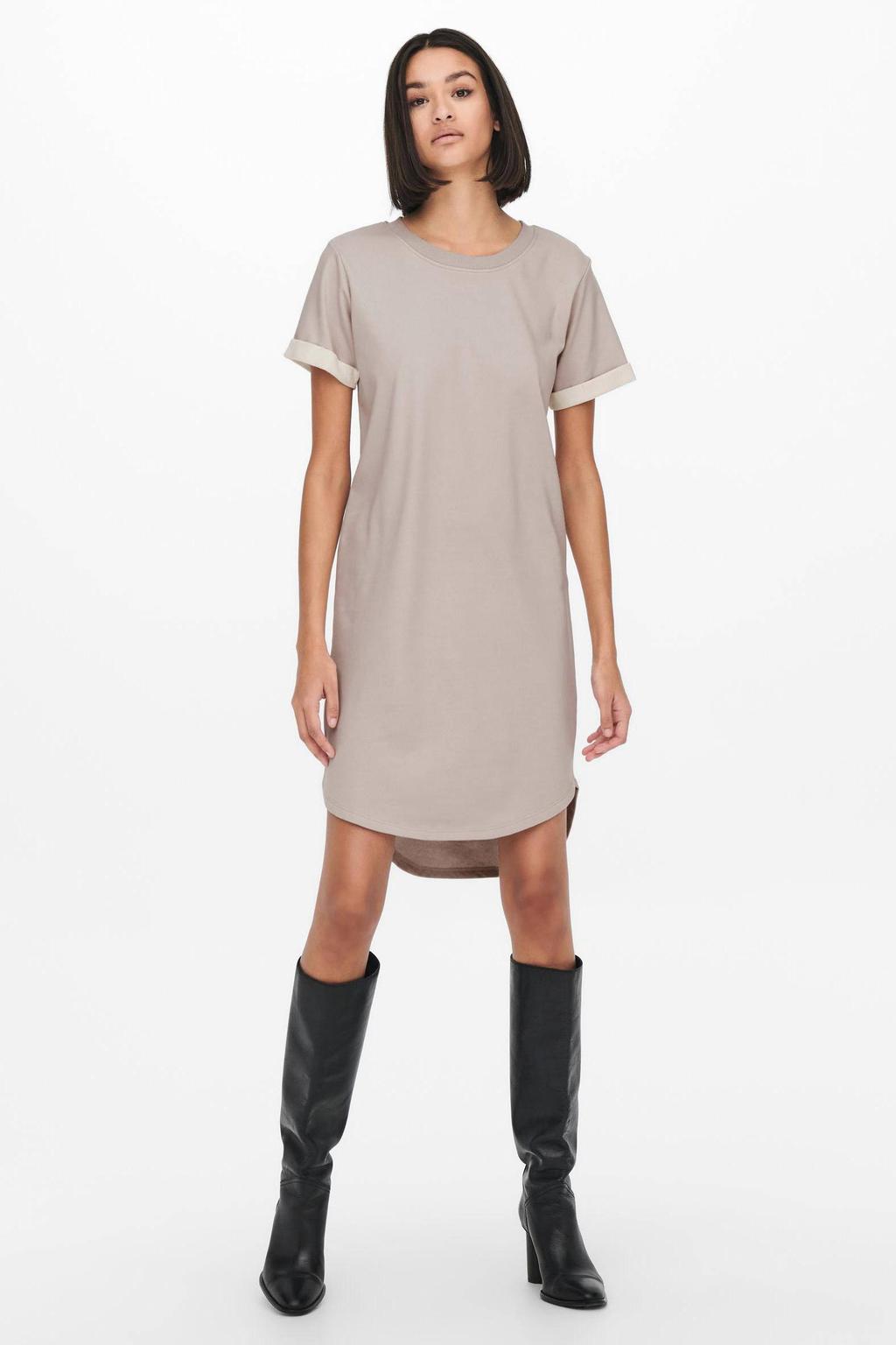 JDY jurk JDYIVY beige