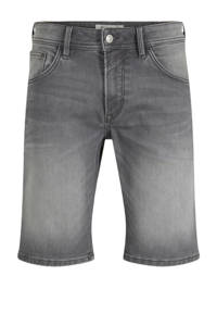 Tom Tailor Denim regular fit jeans short used mid stone grey denim