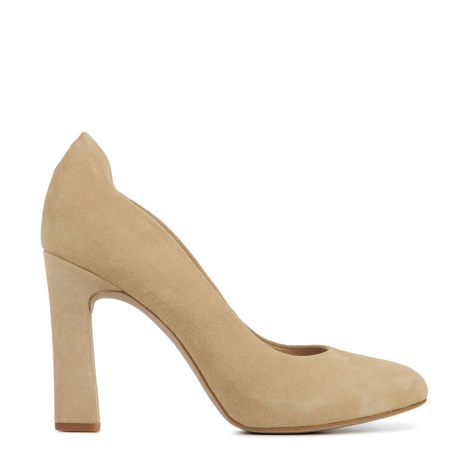 Unisa Pascual su de pumps beige wehkamp