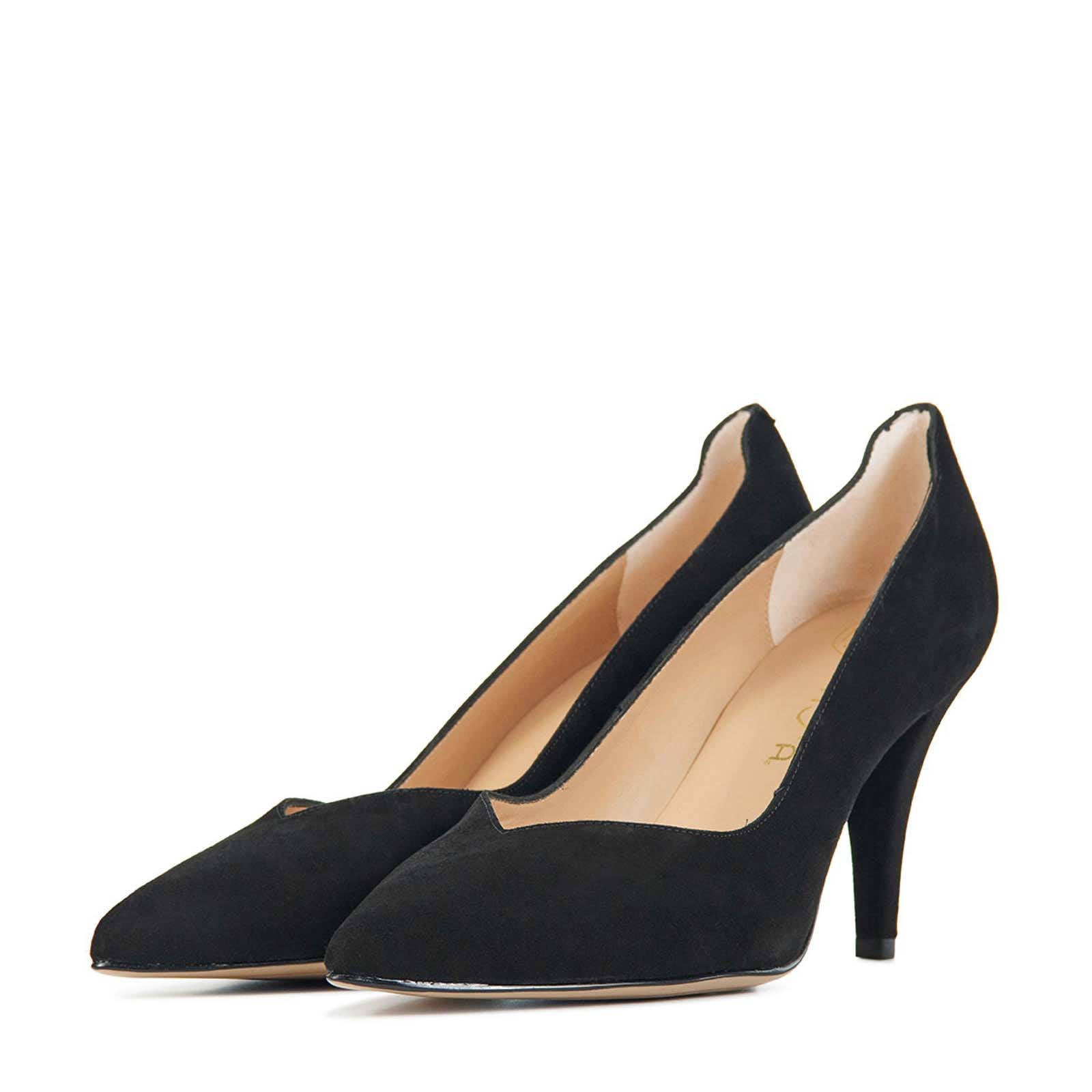 Unisa suède pumps zwart | wehkamp