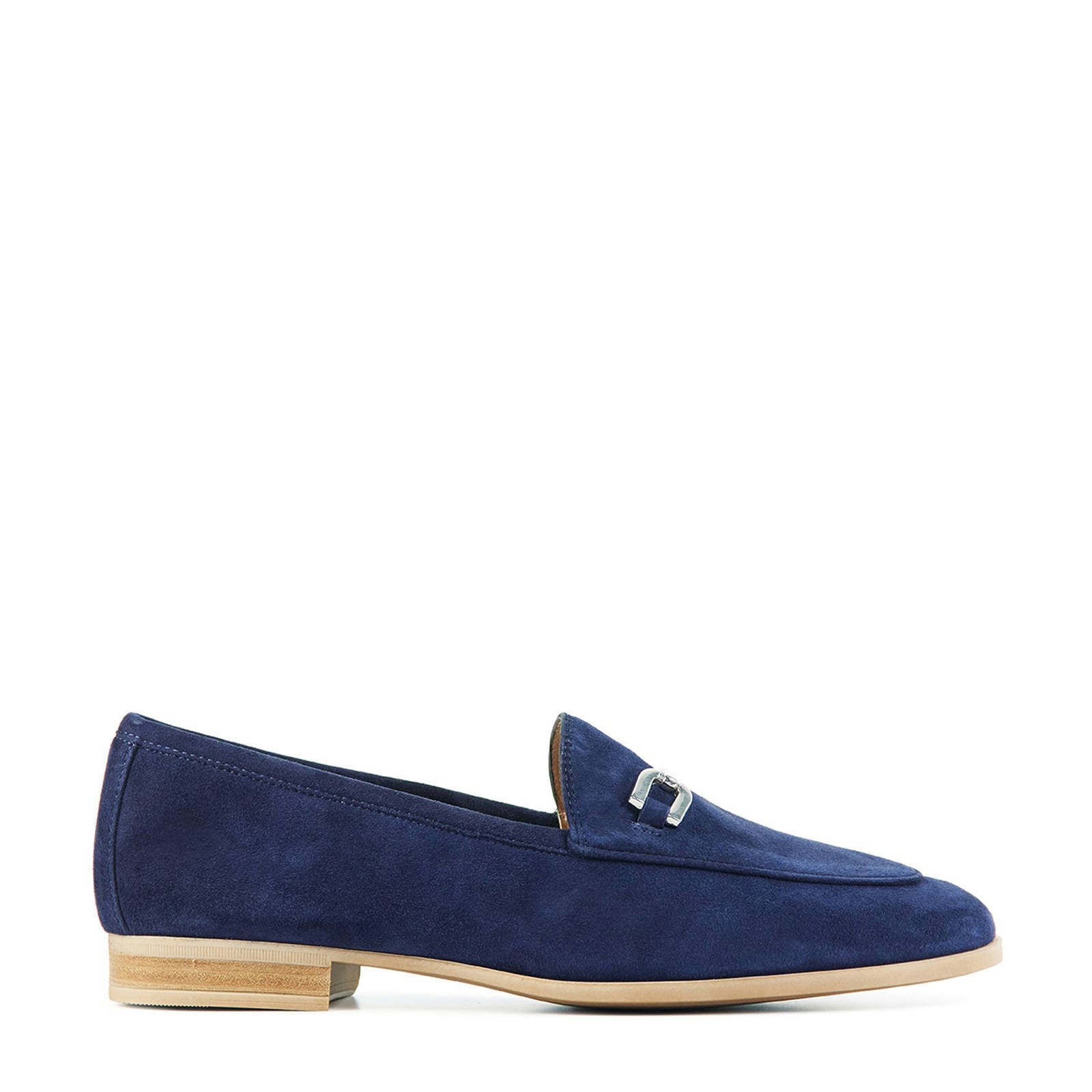 Unisa Dalcy suède loafers blauw | wehkamp