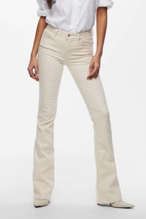 flared jeans ONLBLUSH ecru