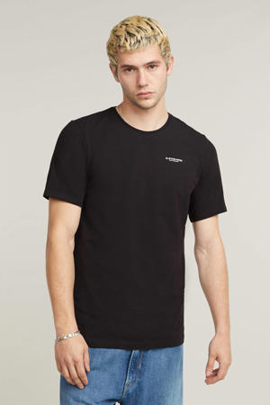 slim fit T-shirt BASE black
