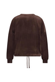 thumbnail: Hunkemöller velours sweater bruin