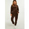 Hunkemöller velours sweater bruin