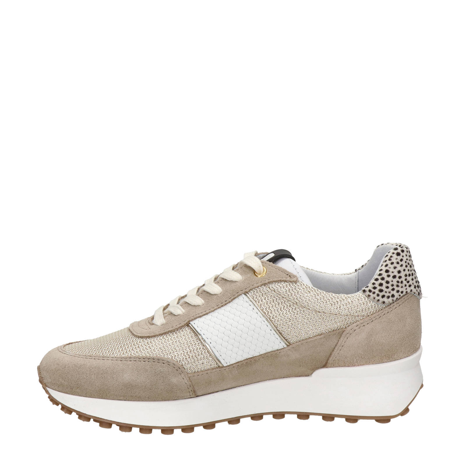 Maruti Lois suède sneakers beige/multi | wehkamp