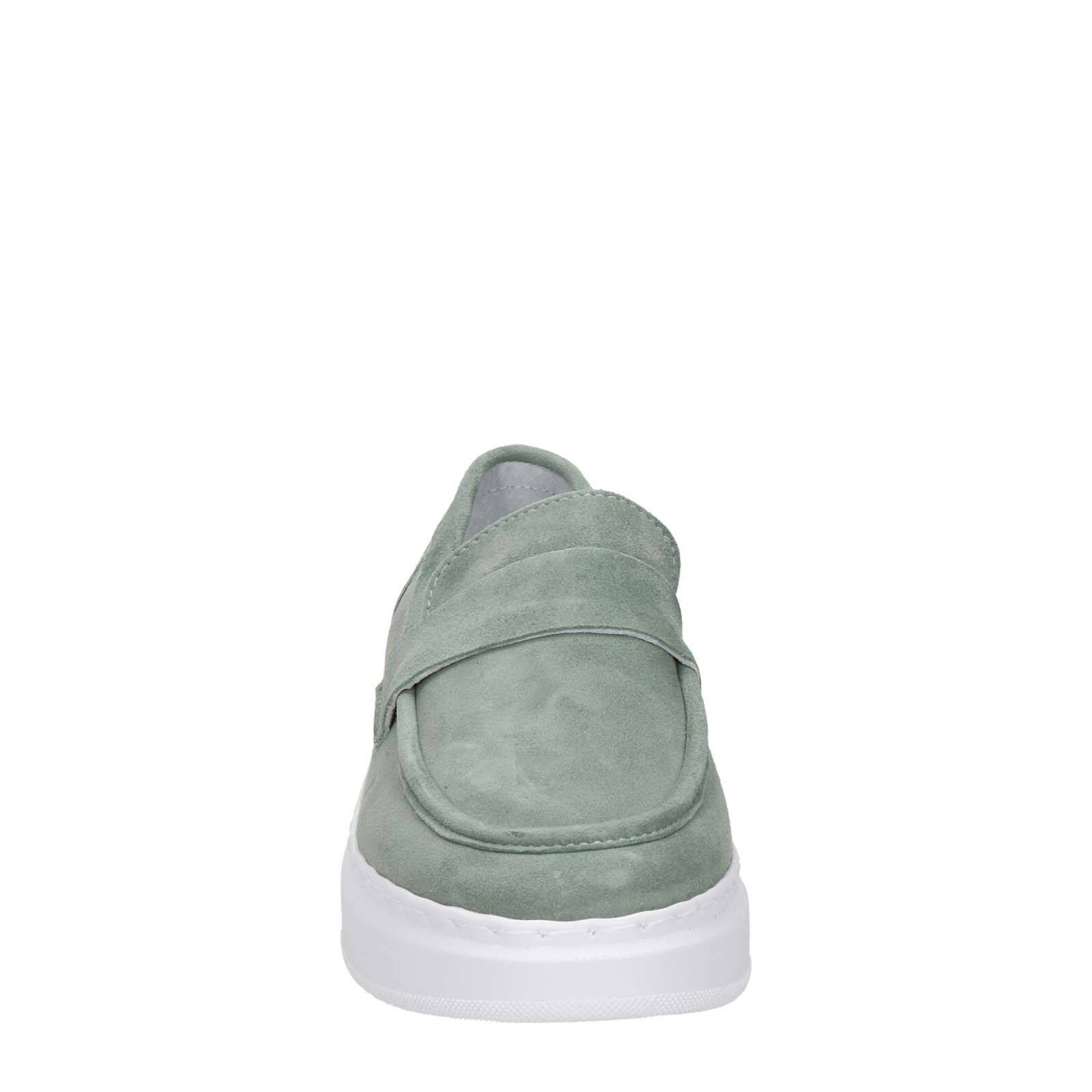 Maruti Charlot chunky suède loafers groen | wehkamp