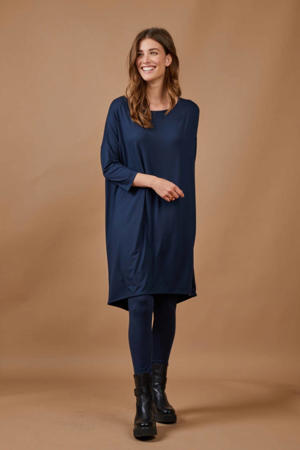 jurk donkerblauw