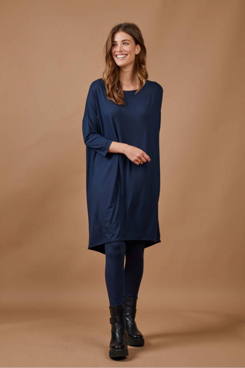 Didi jurk donkerblauw