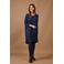 Didi jurk donkerblauw