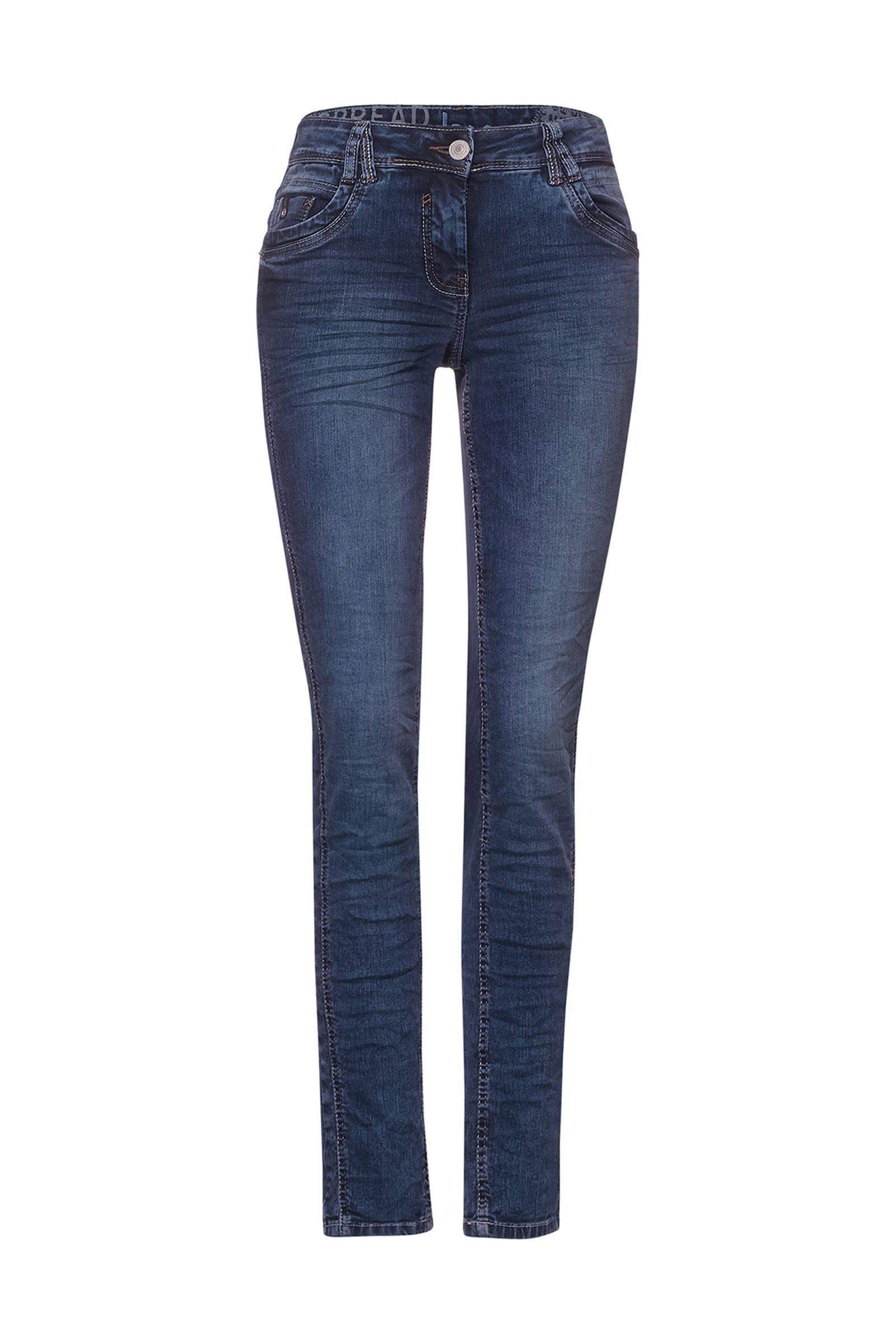 Cecil Jeans modell scarlett 374742 , Blauw, Dames online kopen