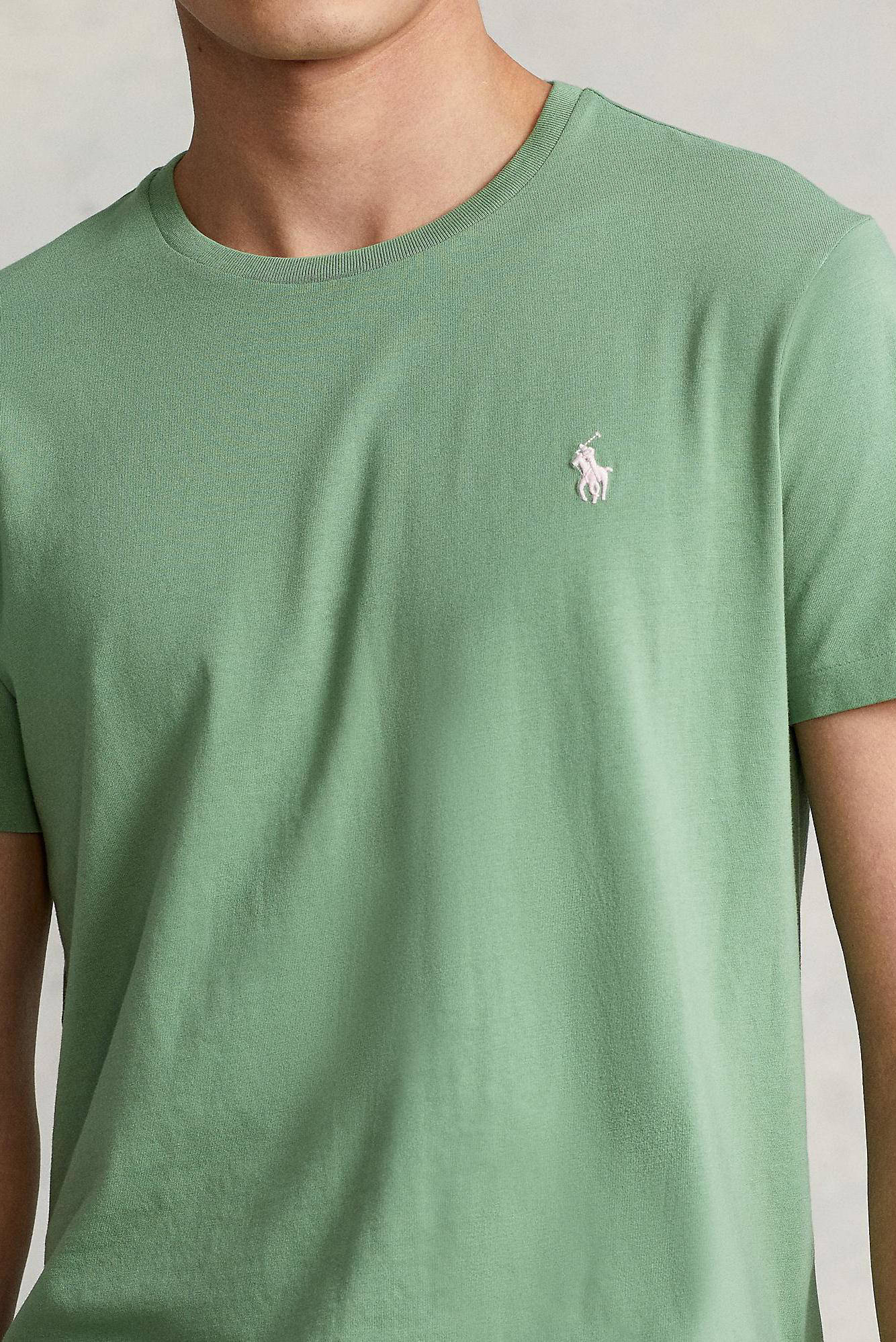 mint green ralph lauren t shirt