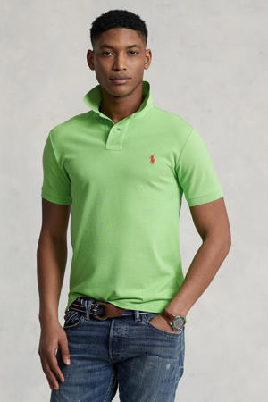 slim fit polo green