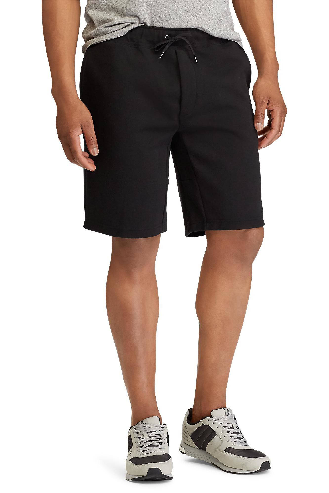 polo shorts black