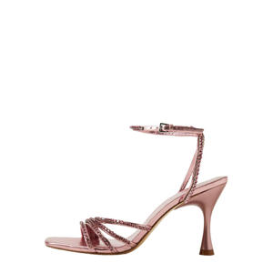   sandalettes roze/metallic