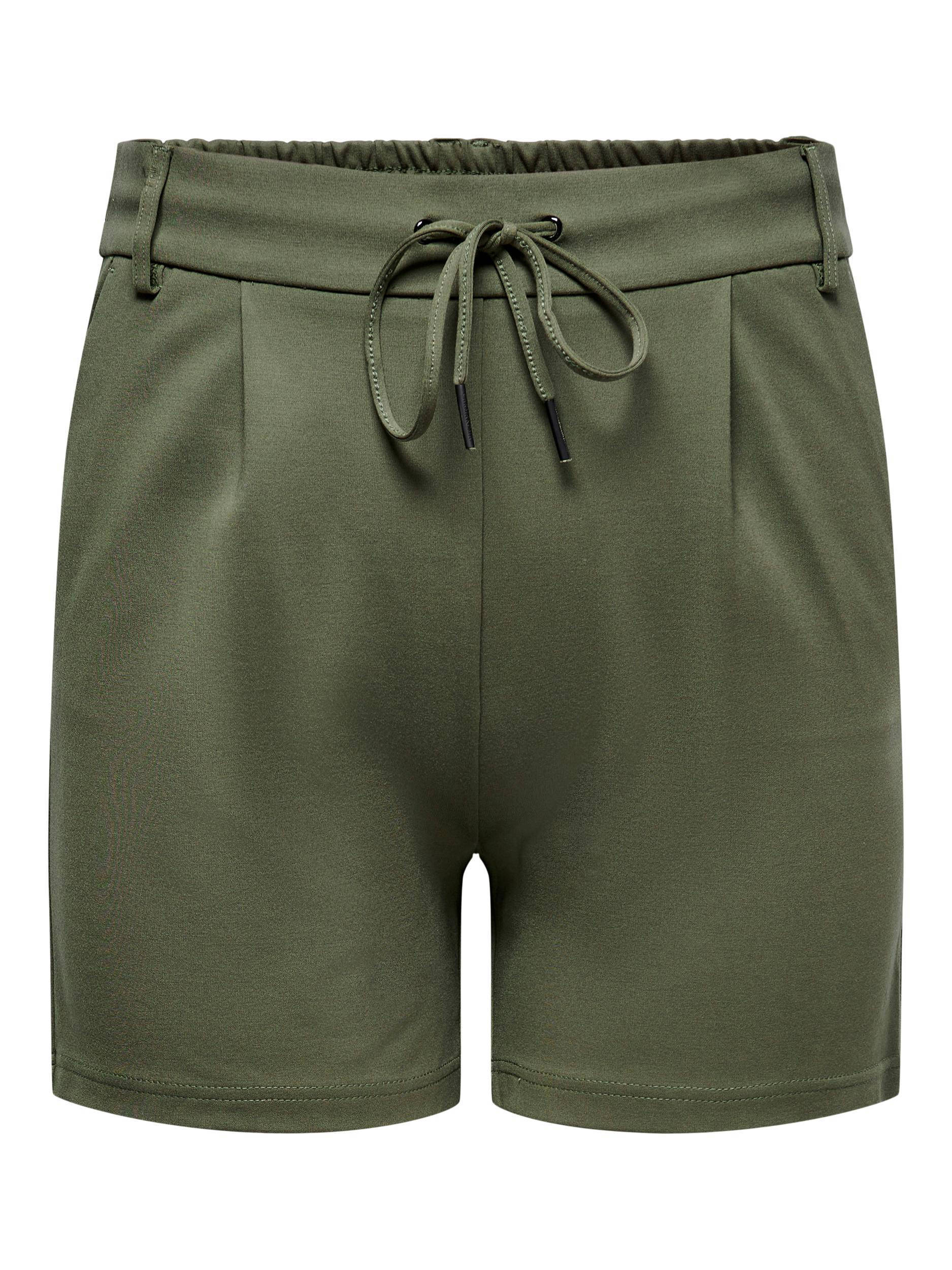 ONLY CARMAKOMA regular fit korte broek CARGOLDTRASH donkergroen | wehkamp