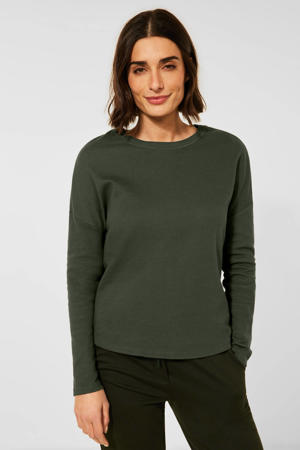 sweater olijfgroen