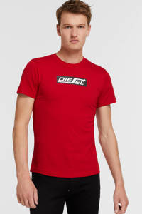 Diesel T-shirt T-DIEGOR racing red